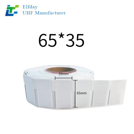 Bendable Metal Ready RFID Soft Touch UHF Anti-metal tag 65*35mm KU7chip Long Last Tag for Steel